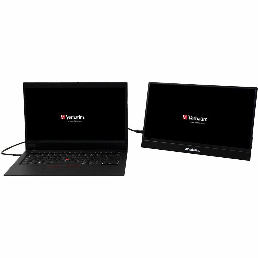 Moniteur LCD Full HD 14" Verbatim PM-14 - 16:9 - Noir 49590