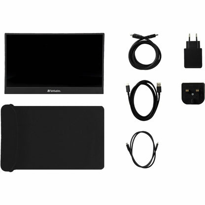 Moniteur LCD Full HD 14" Verbatim PM-14 - 16:9 - Noir 49590