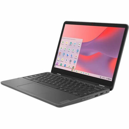 Lenovo 500e Yoga Chromebook Gen 4 82W4001SCF Chromebook convertible 2 en 1 à écran tactile 12,2" - WUXGA - Intel N-Series N100 - 8 Go - Mémoire flash 64 Go - Clavier anglais, français - Gris graphite 82W4001SCF