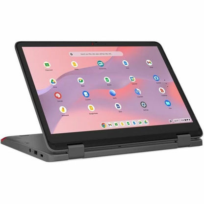 Lenovo 500e Yoga Chromebook Gen 4 82W4001SCF Chromebook convertible 2 en 1 à écran tactile 12,2" - WUXGA - Intel N-Series N100 - 8 Go - Mémoire flash 64 Go - Clavier anglais, français - Gris graphite 82W4001SCF