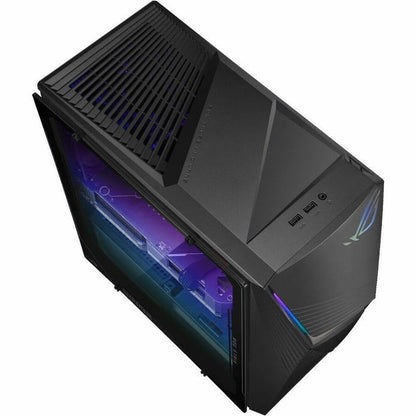 Ordinateur de bureau de jeu Asus ROG Strix G13CHR G13CHR-DSI74060-CB - Intel Core i7 14e génération i7-14700F - 32 Go - SSD 1 To - Moyen-tour - Gris foncé extrême G13CHR-DSI74060-CB