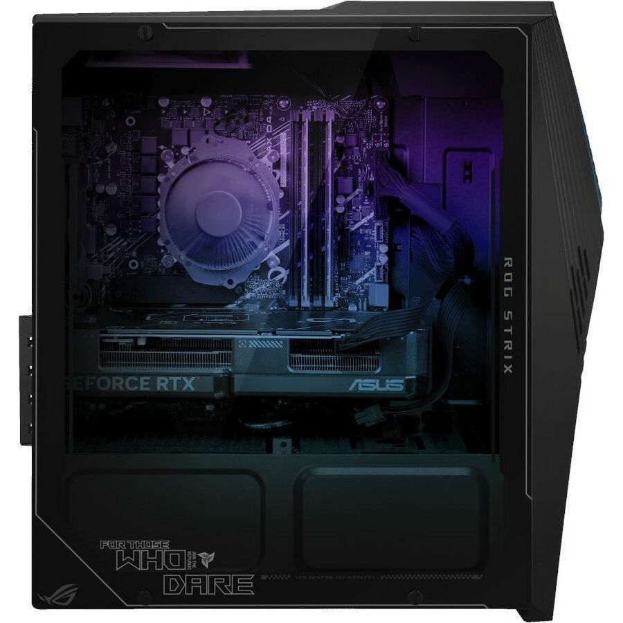 Ordinateur de bureau de jeu Asus ROG Strix G13CHR G13CHR-DSI74060-CB - Intel Core i7 14e génération i7-14700F - 32 Go - SSD 1 To - Moyen-tour - Gris foncé extrême G13CHR-DSI74060-CB