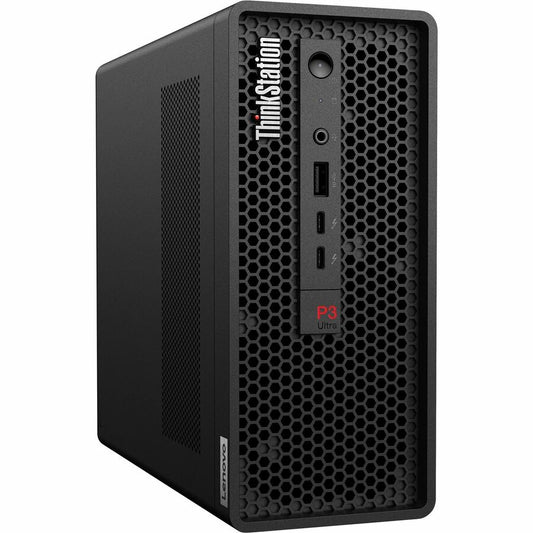 Lenovo ThinkStation P3 Ultra 30HA006PUS Workstation - 1 x Intel Core i7 14th Gen i7-14700 - 64 GB - 2 TB SSD - Ultra Small 30HA006PUS