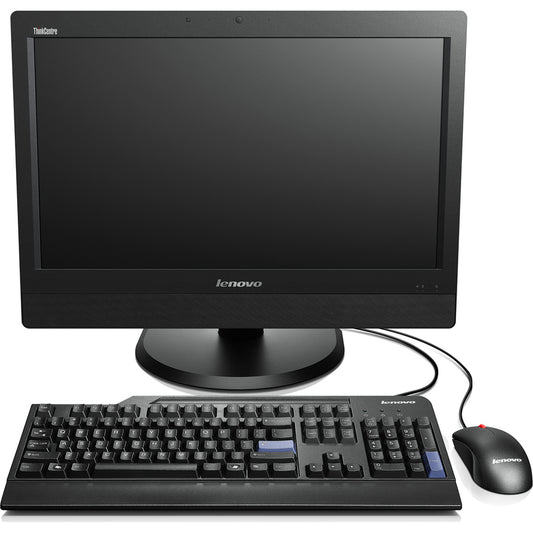 Ordinateur tout-en-un Lenovo ThinkCentre M93z 10AF0003US - Intel Core i5 i5-4570S - Technologie vPro - 4 Go - Disque dur 500 Go - 23" Full HD - Bureau - Noir professionnel 10AF0003US