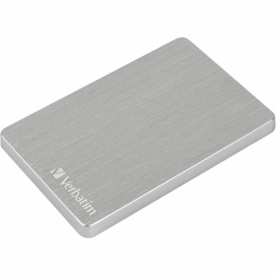 Disque dur externe portable Verbatim Store 'n' Go ALU Slim 1 To - 2,5" - Argent 53663