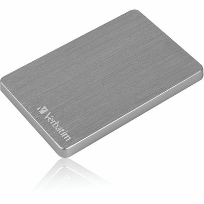 Disque dur externe portable Verbatim Store 'n' Go ALU Slim 1 To - 2,5" - Argent 53663