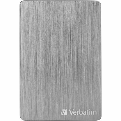 Disque dur externe portable Verbatim Store 'n' Go ALU Slim 1 To - 2,5" - Argent 53663