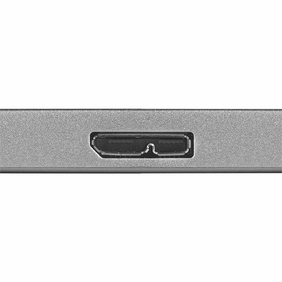 Disque dur externe portable Verbatim Store 'n' Go ALU Slim 1 To - 2,5" - Argent 53663