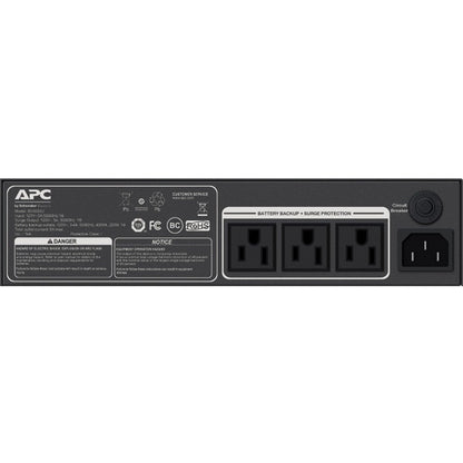 Onduleur Back-UPS 400 VA APC by Schneider Electric, montage flexible, profil bas, industriel BV400XU