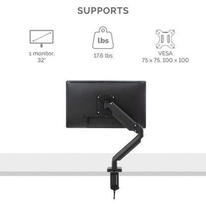 Fellowes Platinum Series Single Monitor Arm 8043301