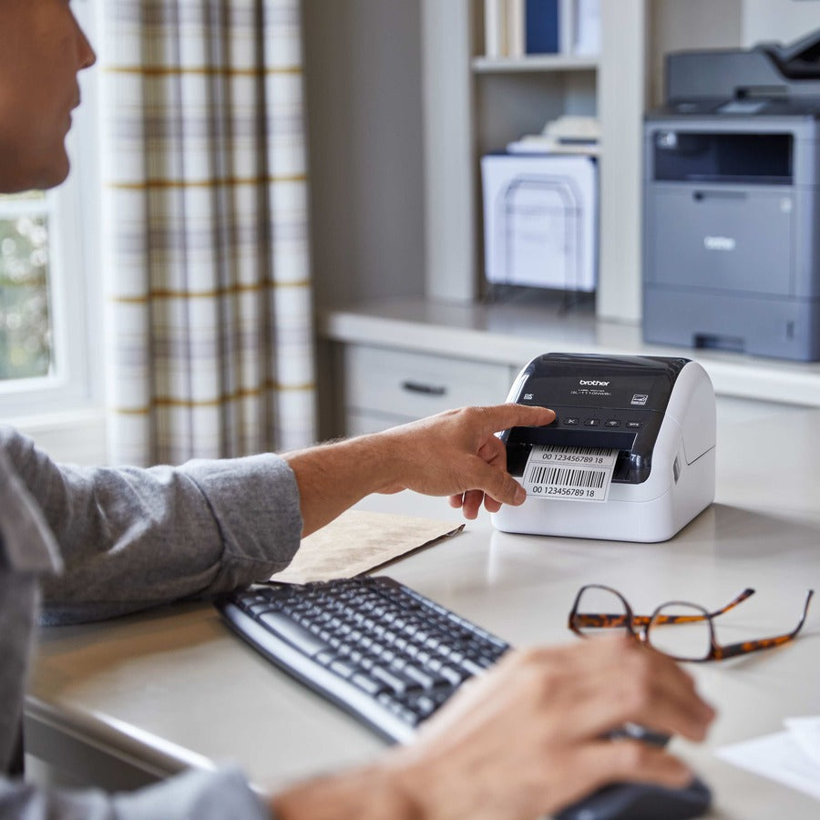 Brother QL-1110NWBC Wide Format, Professional Label Printer with Multiple Connectivity options QL-1110NWBC