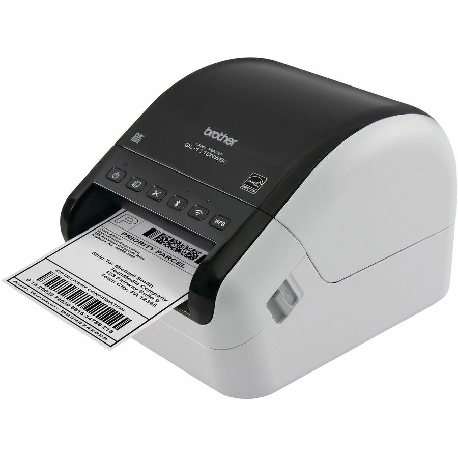 Brother QL-1110NWBC Wide Format, Professional Label Printer with Multiple Connectivity options QL-1110NWBC