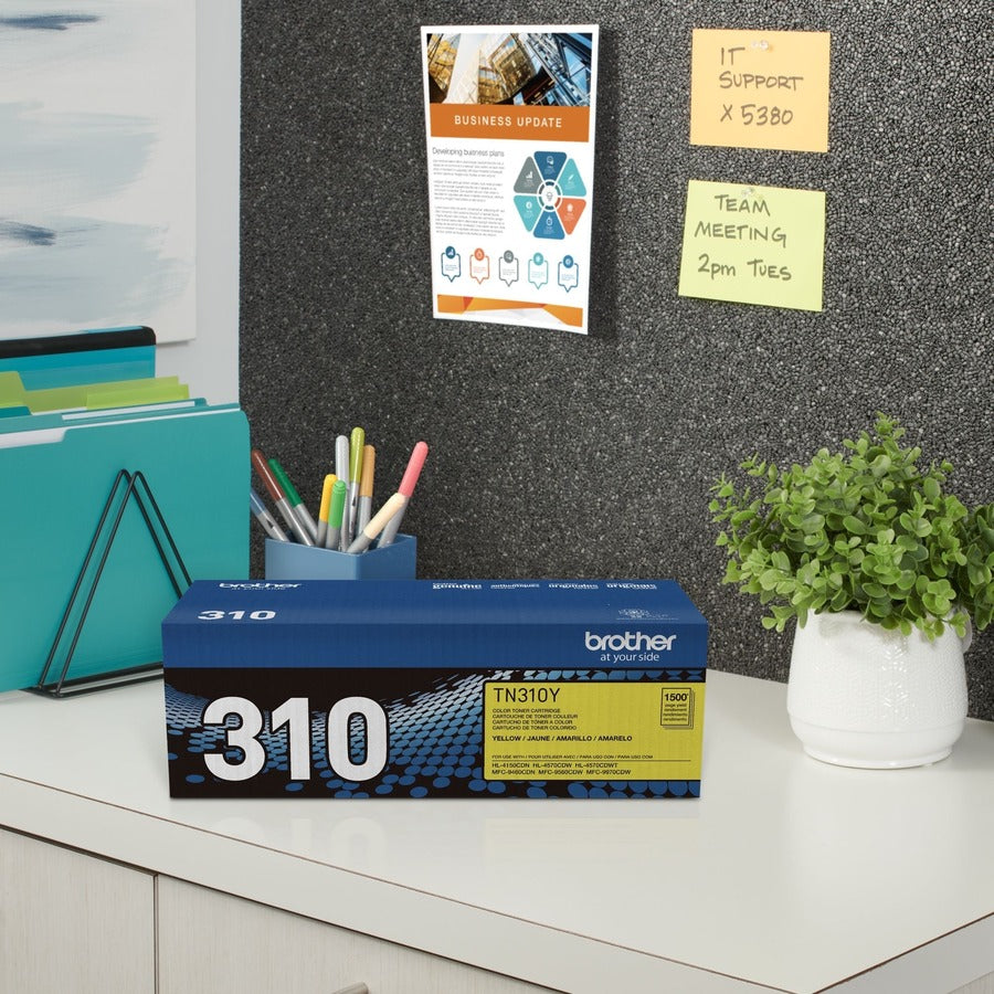 Cartouche de toner d'origine Brother TN310Y TN310Y