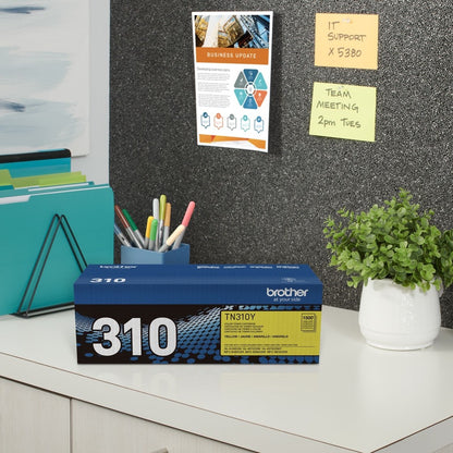 Cartouche de toner d'origine Brother TN310Y TN310Y