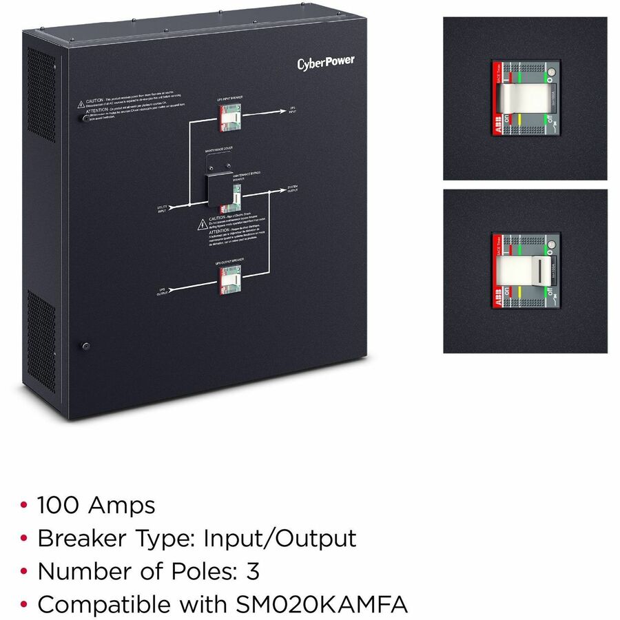 CyberPower MBS100D5B Freineur de circuit MBS100D5B