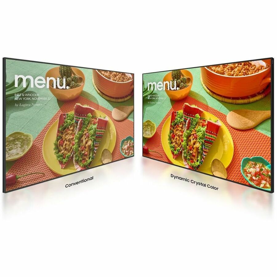 Écran d'affichage Samsung Crystal UHD QHC LH65QHCEBGCXGO
