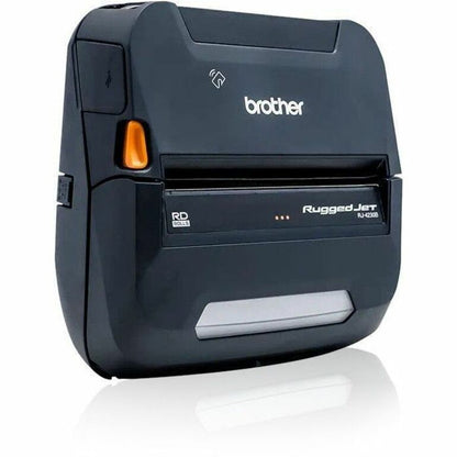 Brother RuggedJet RJ4230BL Mobile Direct Thermal Printer - Monochrome - Portable - Label/Receipt Print - USB - Serial - Bluetooth - Wireless LAN - Near Field Communication (NFC) RJ4230BL-CP