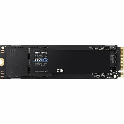 Disque SSD Samsung 990 EVO 2 To - M.2 2280 interne - PCI Express NVMe (PCI Express NVMe 4.0 x4) - Noir MZ-V9E2T0B/AM
