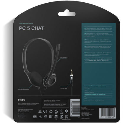 Casque EPOS PC 5 CHAT 1000445