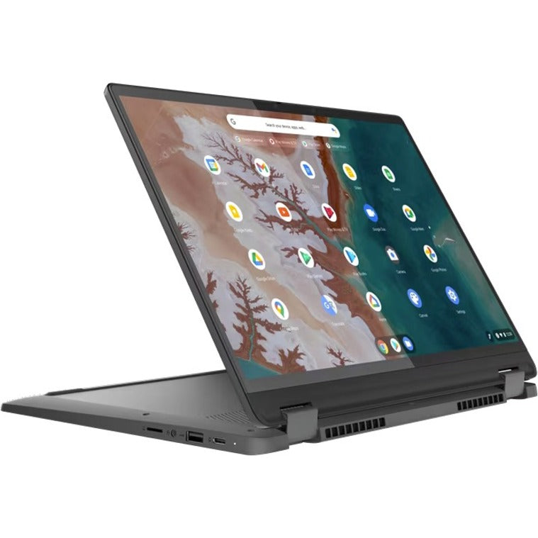 Lenovo Flex5 Chrome 14IAU 83AJ0001UX Chromebook convertible 2 en 1 à écran tactile 14" - WUXGA - Intel Core i5 12e génération i5-1245U - 16 Go - SSD 256 Go - Clavier anglais (États-Unis) - Gris orage 83AJ0001UX