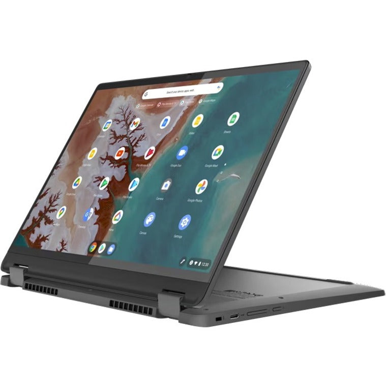 Lenovo Flex5 Chrome 14IAU 83AJ0001UX Chromebook convertible 2 en 1 à écran tactile 14" - WUXGA - Intel Core i5 12e génération i5-1245U - 16 Go - SSD 256 Go - Clavier anglais (États-Unis) - Gris orage 83AJ0001UX