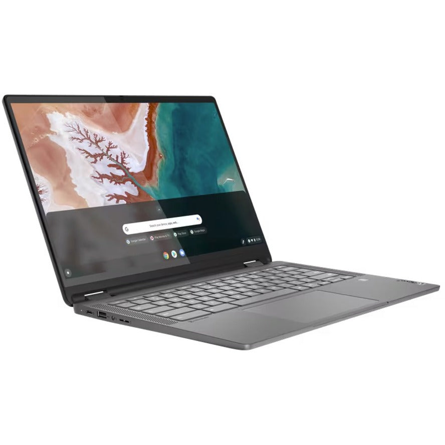 Lenovo Flex5 Chrome 14IAU 83AJ0001UX Chromebook convertible 2 en 1 à écran tactile 14" - WUXGA - Intel Core i5 12e génération i5-1245U - 16 Go - SSD 256 Go - Clavier anglais (États-Unis) - Gris orage 83AJ0001UX