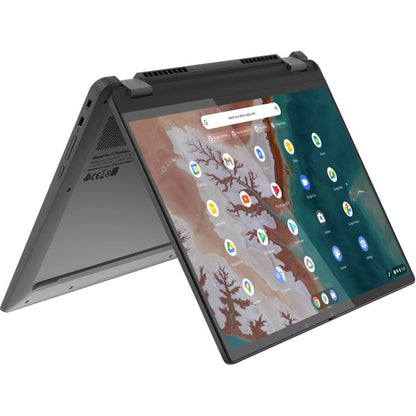 Lenovo Flex5 Chrome 14IAU 83AJ0001UX Chromebook convertible 2 en 1 à écran tactile 14" - WUXGA - Intel Core i5 12e génération i5-1245U - 16 Go - SSD 256 Go - Clavier anglais (États-Unis) - Gris orage 83AJ0001UX
