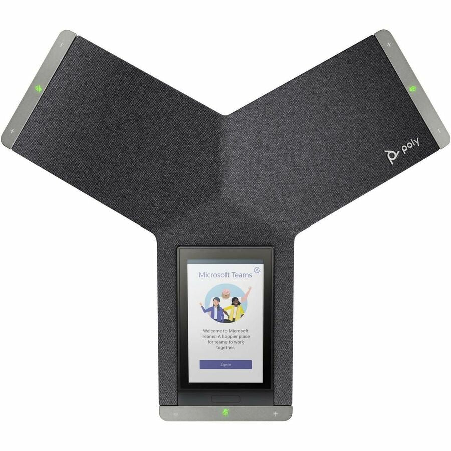 Station de conférence IP Poly Trio C60 - Avec ou sans fil - Wi-Fi, Bluetooth - De table - Noir - Conforme TAA 84C21AA#ABA