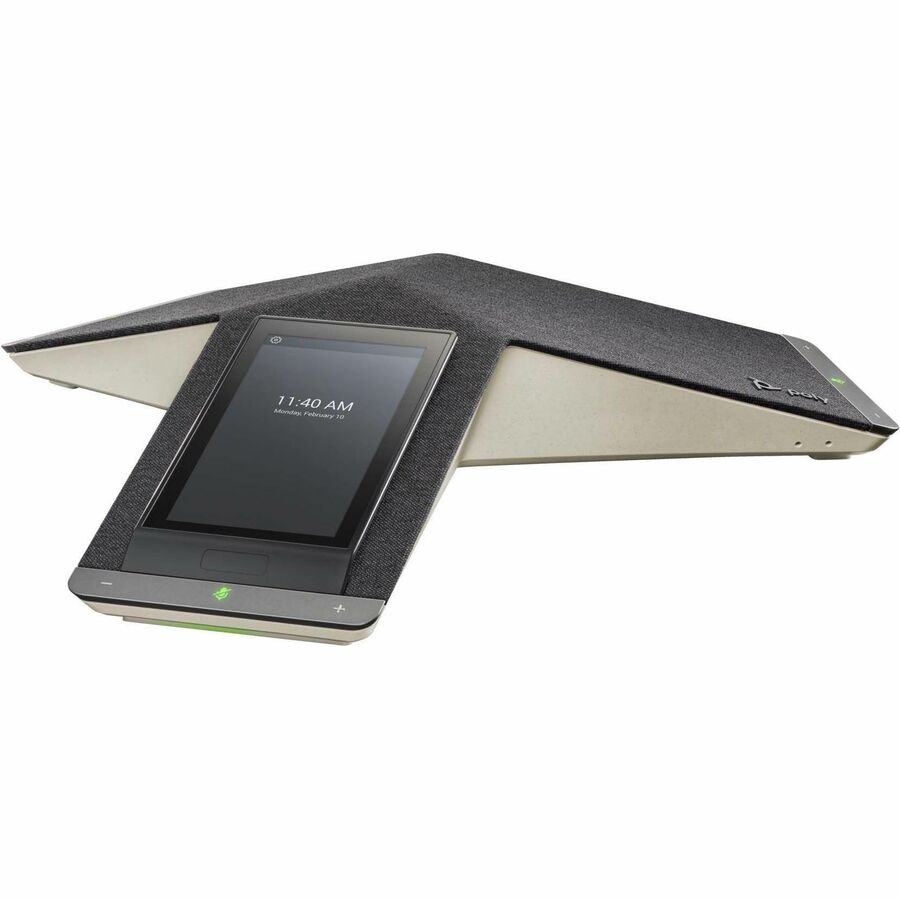 Station de conférence IP Poly Trio C60 - Avec ou sans fil - Wi-Fi, Bluetooth - De table - Noir - Conforme TAA 84C21AA#ABA