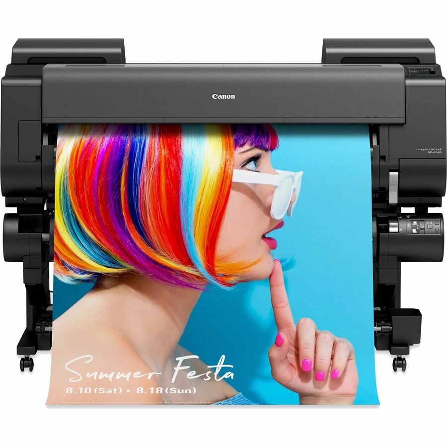 Imprimante jet d'encre grand format Canon imagePROGRAF GP-4000 - Largeur d'impression 44" - Couleur 5253C002