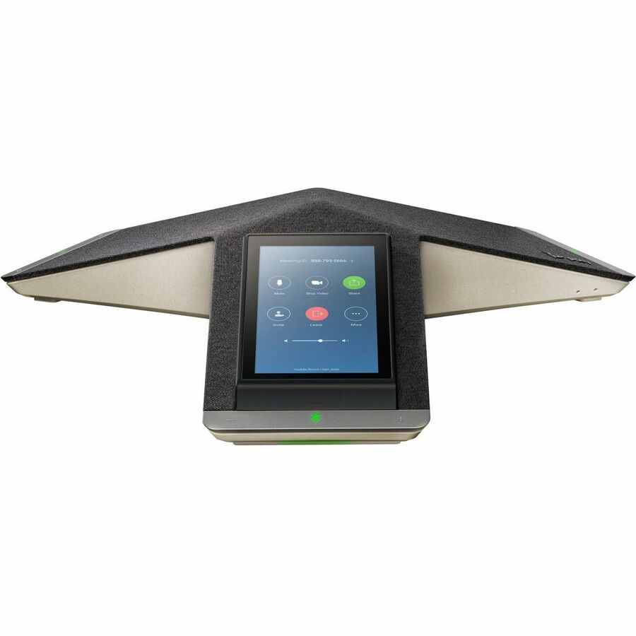Station de conférence IP Poly Trio C60 - Avec ou sans fil - Bluetooth, Wi-Fi - De table - Noir - Conforme TAA 849B3AA#ABA
