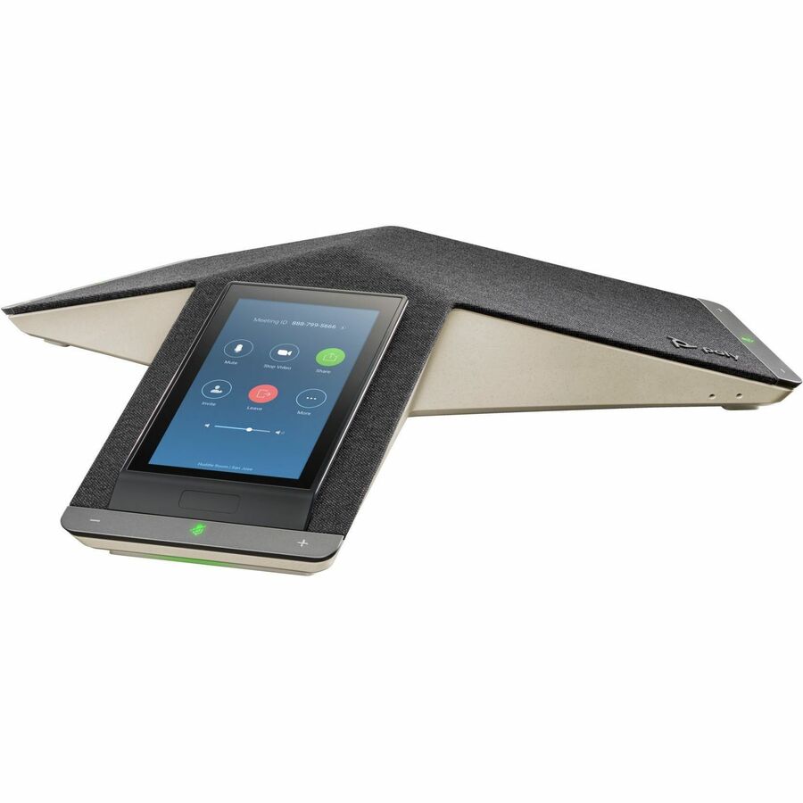 Station de conférence IP Poly Trio C60 - Avec ou sans fil - Bluetooth, Wi-Fi - De table - Noir - Conforme TAA 849B3AA#ABA