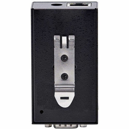 Adaptateur série vers Ethernet StarTech.com à 1 port, serveur de périphériques série alimenté par PoE 802.3af, montage mural/sur rail DIN, convertisseur LAN RJ45 vers DB9 I13P-SERIAL-ETHERNET