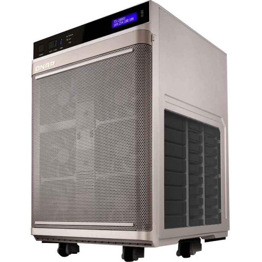 NAS QNAP TS-2888X compatible IA TS-2888X-W2145-256G-US