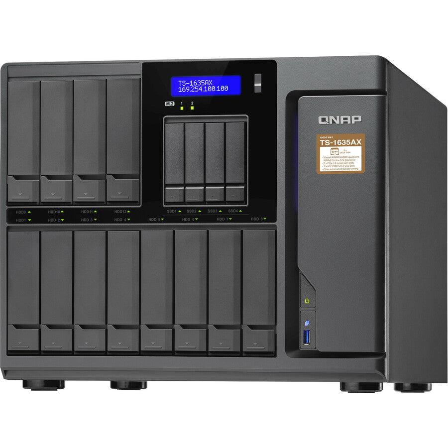 Système de stockage SAN/NAS QNAP TS-1635AX-8G TS-1635AX-8G-US