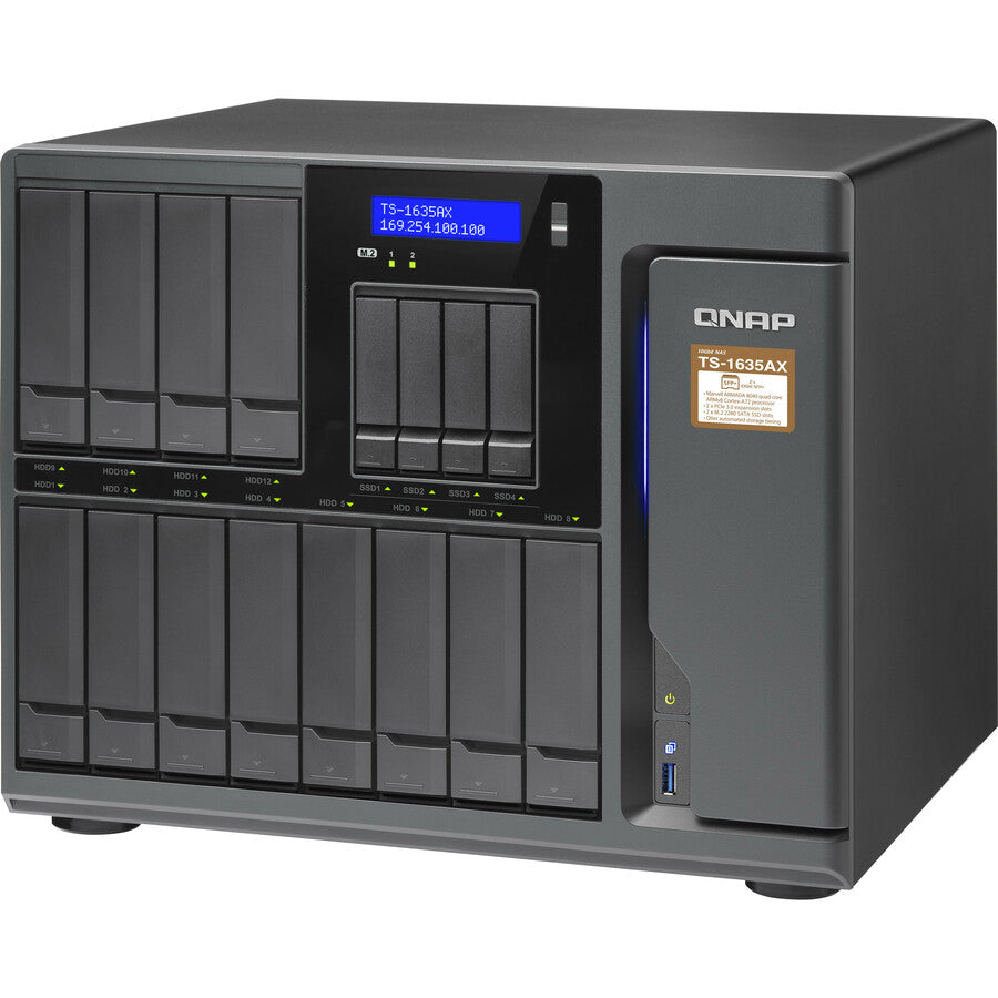 Système de stockage SAN/NAS QNAP TS-1635AX-8G TS-1635AX-8G-US
