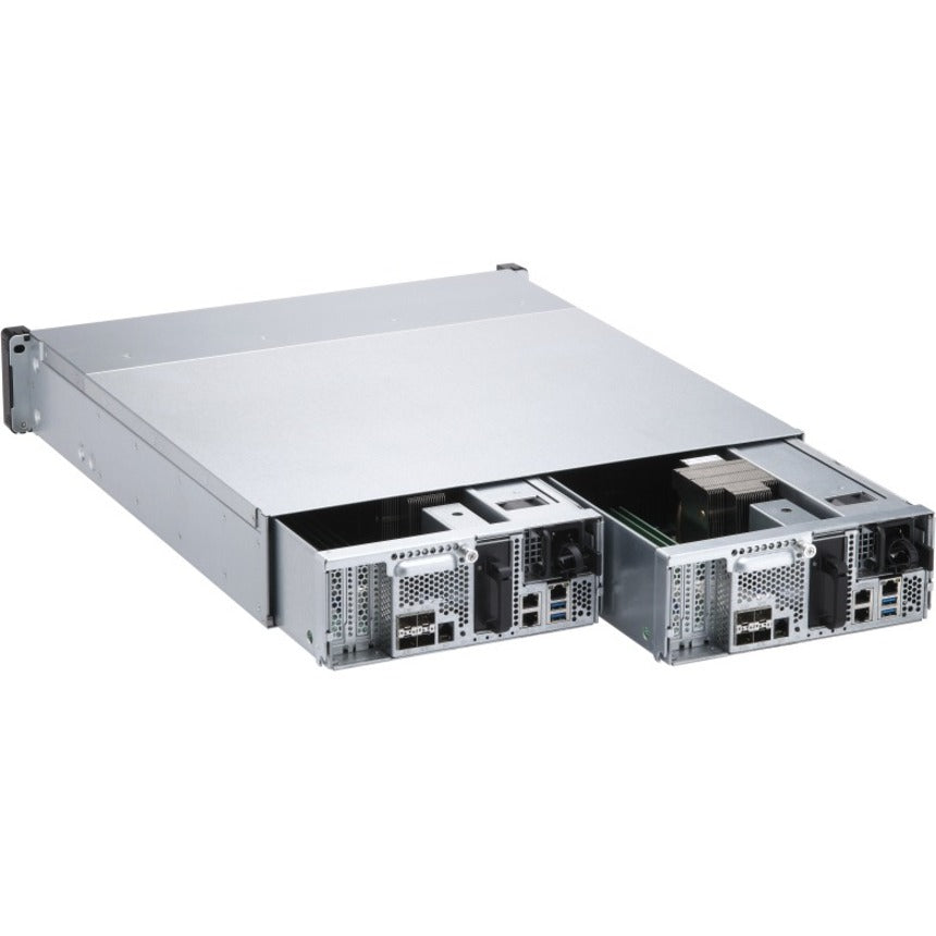 QNAP Enterprise ZFS NAS ES2486DC-2142IT-128G SAN/NAS Storage System ES2486DC-2142IT-128G-US