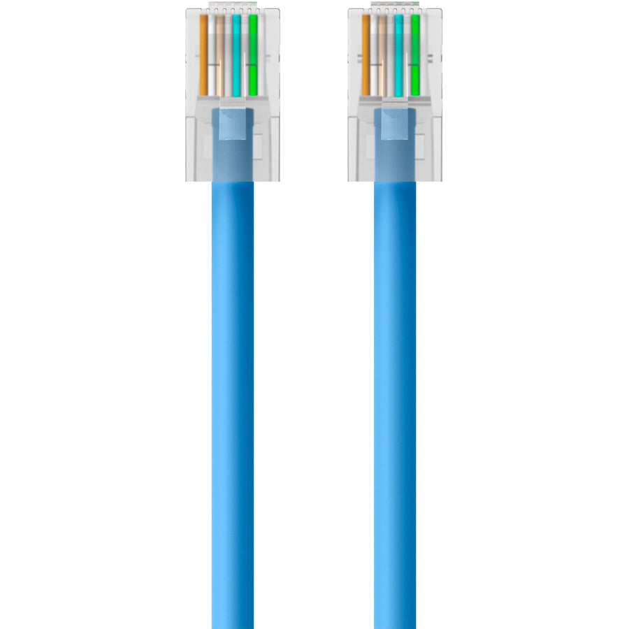 Câble de raccordement Belkin Cat5e A3L791-100-BLU