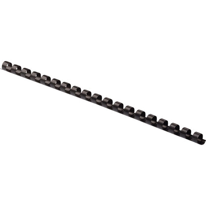 Peignes de reliure en plastique Fellowes - Noir, diamètre 5/16" 52507