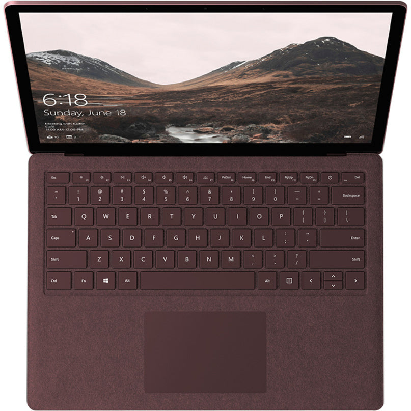 Ordinateur portable Microsoft Surface 13,5" à écran tactile - Intel Core i7 7e génération - 16 Go - SSD 512 Go - Bordeaux DAL-00037