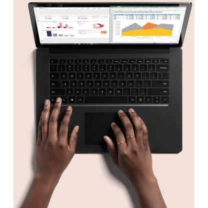 Ordinateur portable Microsoft Surface Laptop 4 15" à écran tactile - AMD Ryzen 7 4980U - 8 Go - SSD 512 Go - Noir mat 5W6-00024