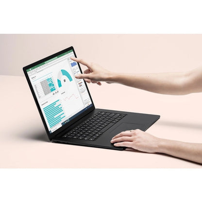 Ordinateur portable Microsoft Surface Laptop 4 15" à écran tactile - AMD Ryzen 7 4980U - 8 Go - SSD 512 Go - Noir mat 5W6-00024