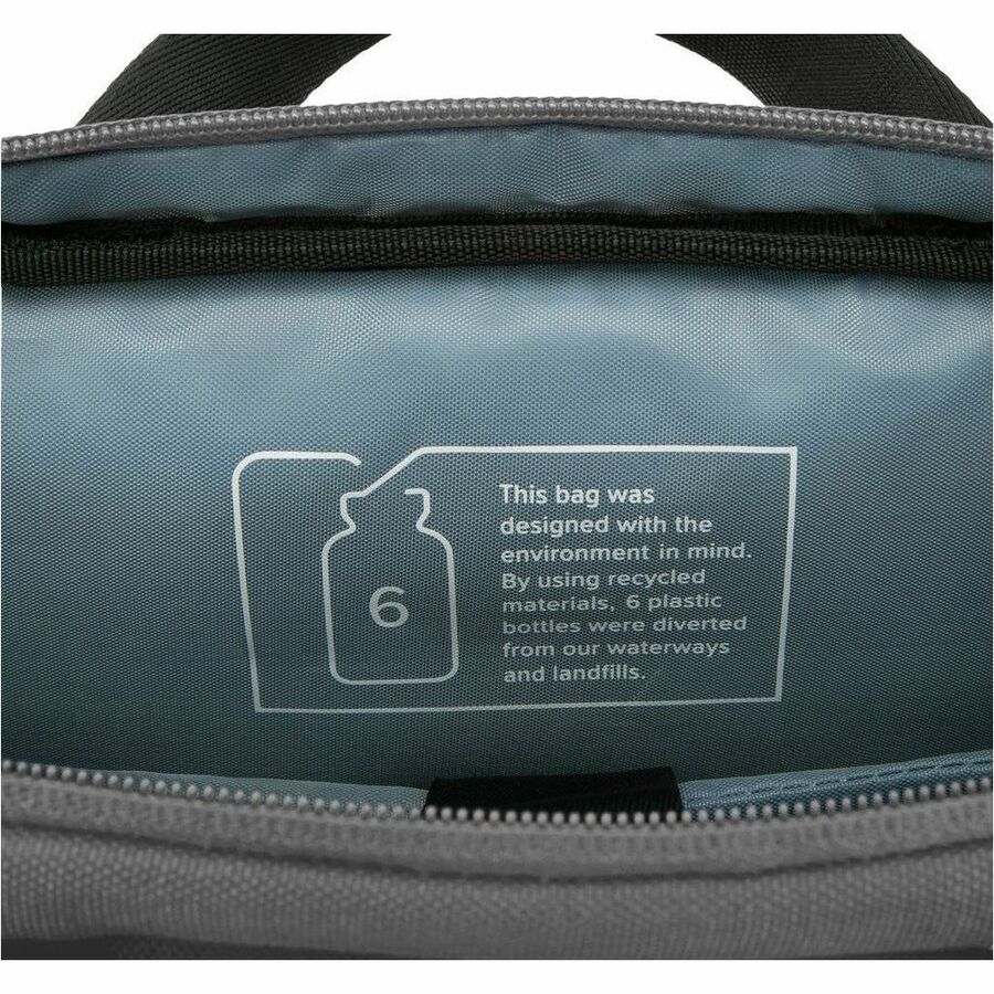 Sacoche de transport Targus Sagano EcoSmart TBS574GL pour ordinateur portable 14" - Noir/Gris TBS574GL