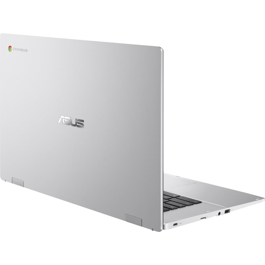 Asus Chromebook CX1500 CX1500CKA-DH02-CB Chromebook 15,6" - HD - Intel Celeron N5100 - 4 Go - Mémoire Flash 64 Go - Clavier Français, Anglais - Argent Transparent CX1500CKA-DH02-CB
