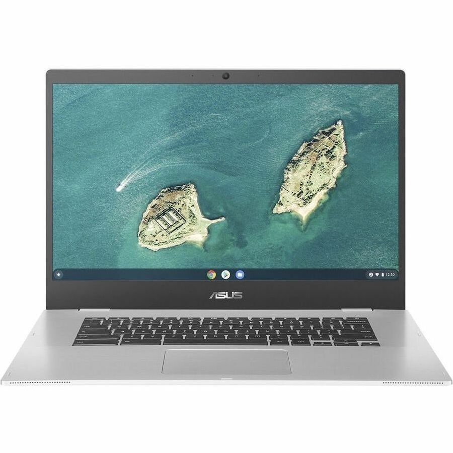 Asus Chromebook CX1500 CX1500CKA-DH02-CB Chromebook 15,6" - HD - Intel Celeron N5100 - 4 Go - Mémoire Flash 64 Go - Clavier Français, Anglais - Argent Transparent CX1500CKA-DH02-CB