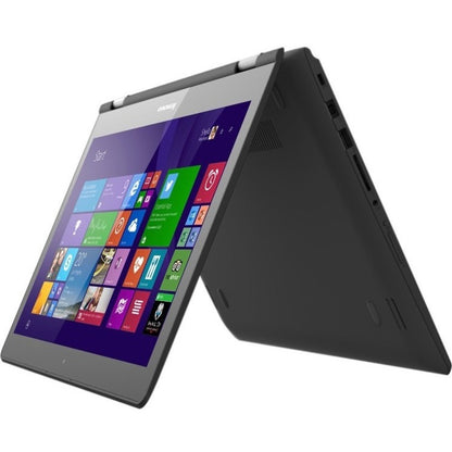 Ordinateur portable 2 en 1 Lenovo Flex 3-1120 80LX0028CF 11,6" à écran tactile - Intel Pentium N3540 - 4 Go - Disque dur 500 Go - Clavier anglais (États-Unis), français - Noir 80LX0028CF