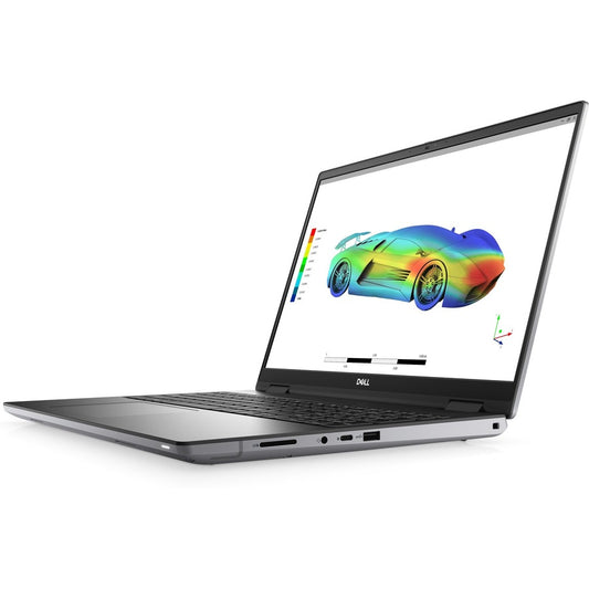 Station de travail mobile Dell Precision 7000 7670 16" - Full HD Plus - Intel Core i7 12e génération i7-12850HX - Technologie vPro - 16 Go - SSD 512 Go - Clavier anglais (États-Unis) - Aluminium Titan Gray 8862H