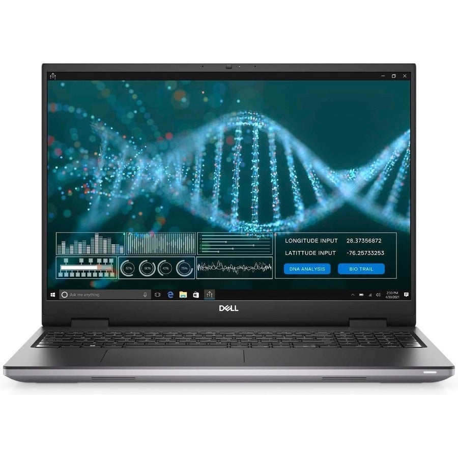 Station de travail mobile Dell Precision 7000 7670 16" - Full HD Plus - Intel Core i7 12e génération i7-12850HX - Technologie vPro - 16 Go - SSD 512 Go - Clavier anglais (États-Unis) - Aluminium Titan Gray 8862H