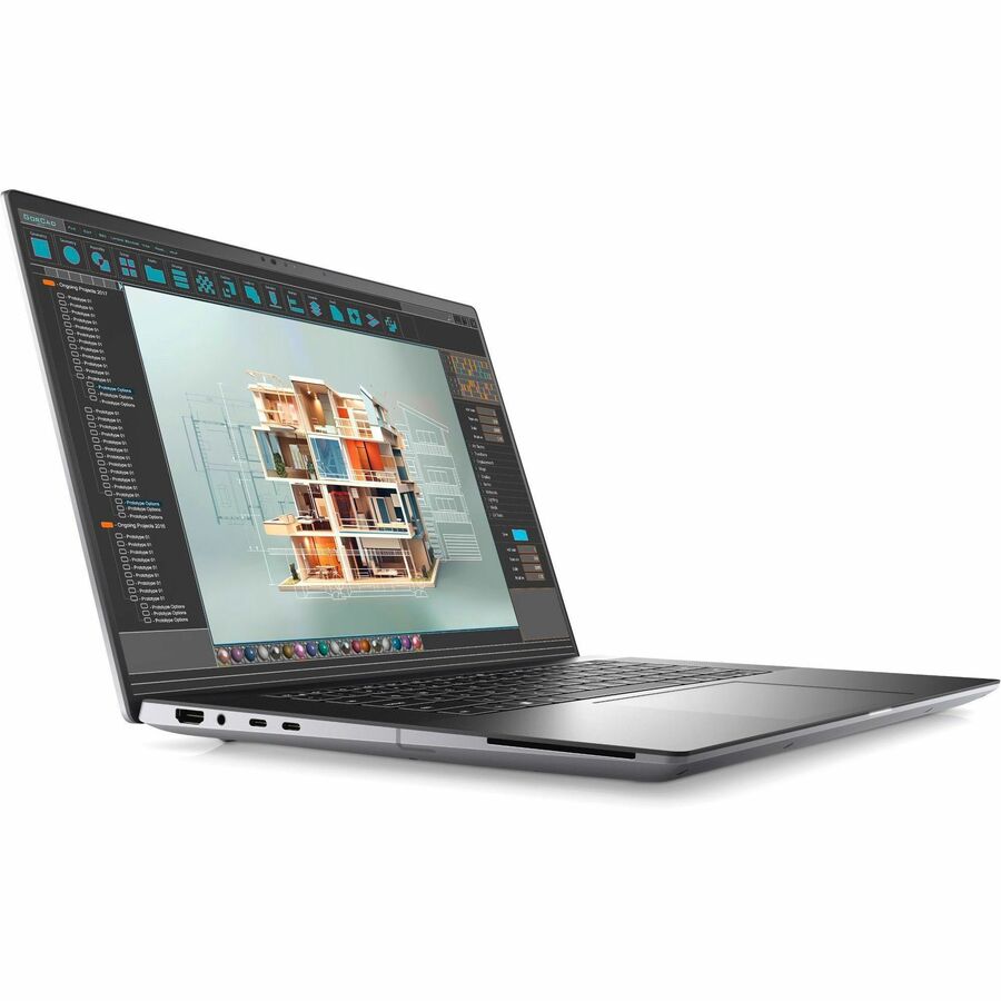 Station de travail mobile à écran tactile Dell Precision 5000 5690 16" - UHD+ - Intel Core Ultra 7 165H - Technologie vPro - Plateforme Intel Evo - 32 Go - SSD 512 Go - Clavier anglais (États-Unis) - Gris Titan anodisé JRPXV