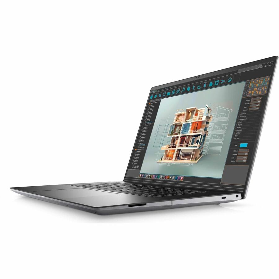 Station de travail mobile à écran tactile Dell Precision 5000 5690 16" - UHD+ - Intel Core Ultra 7 165H - Technologie vPro - Plateforme Intel Evo - 32 Go - SSD 512 Go - Clavier anglais (États-Unis) - Gris Titan anodisé JRPXV